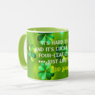 Populäre Green Clover 4 Lists Sammlung Tasse