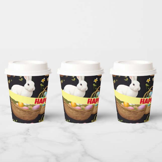 Populäre Happy Oaster Collection Pappbecher (Multi)