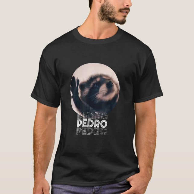 Populäre Internet Meme Mapache Dance T Shirt (Vorderseite)