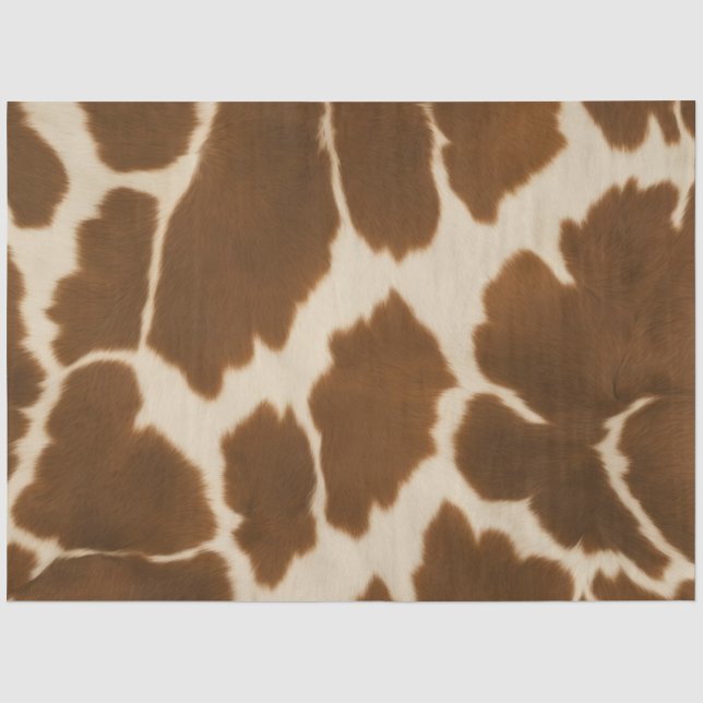 Populäre Kuh-Imitate Leather Elegante Collection Seidenpapier (Vorderseite)
