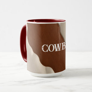 Populäre Luxus Elegante Kunstkuh-Leder-Kollektion Tasse