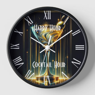 Populäre Neon Party Time Personalisiert Uhr
