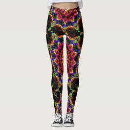 Populäre Psychedelische Muster Leggings