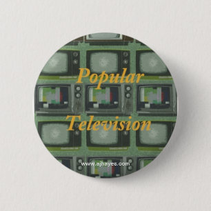 Populärer Fernsehknopf Button