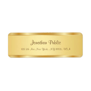 Populärer Kalligrafie Skriptname Text Gold Modern