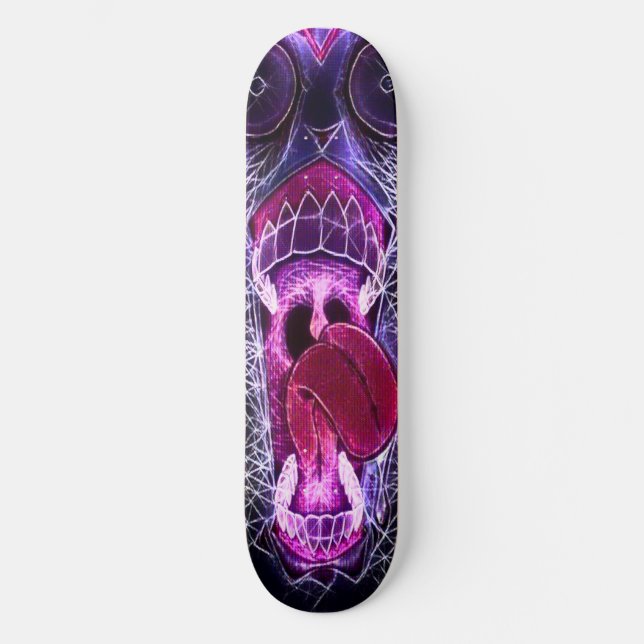 Populäres Irr-Rave-Party-Element-Park-Brett Skateboard (Vorderseite)