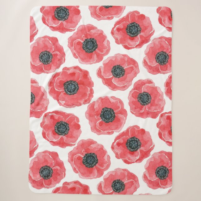Populationen Aquarell Sherpadecke (Vorderseite)