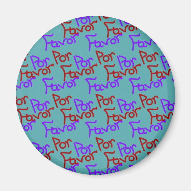 Por Favor Magnet (Vorne)