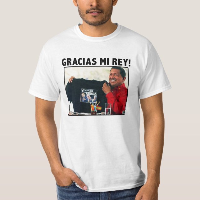 Por que keine Te Callas Espana Rey Juan Carlos T-Shirt (Vorderseite)