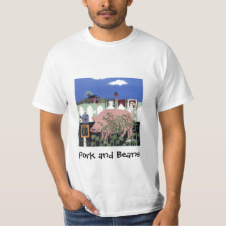 Porc et T-shirt d'haricots