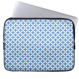 Porcelain Blue Mosaic Laptopschutzhülle