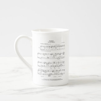 Porcelaine Tasse de composition en voyage