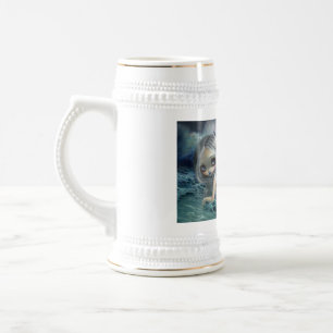 "Porcelina" Bierglas