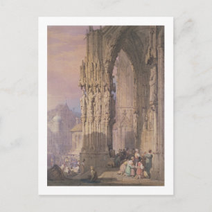 Porch des Regensburger Doms Postkarte