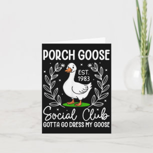 Porch Goose Social Club Parco Civico-Ciani Karte
