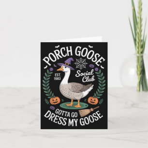 Porch Goose Social Club Parco Tassino Karte