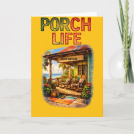 Porch life jamaica karte