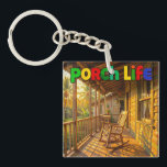 Porch life jamaica sunny day schlüsselanhänger<br><div class="desc">Porch life jamaica sunny day key chain</div>