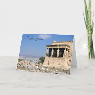 Porch of the Caryatids, Athen, Griechenland - Kart Karte