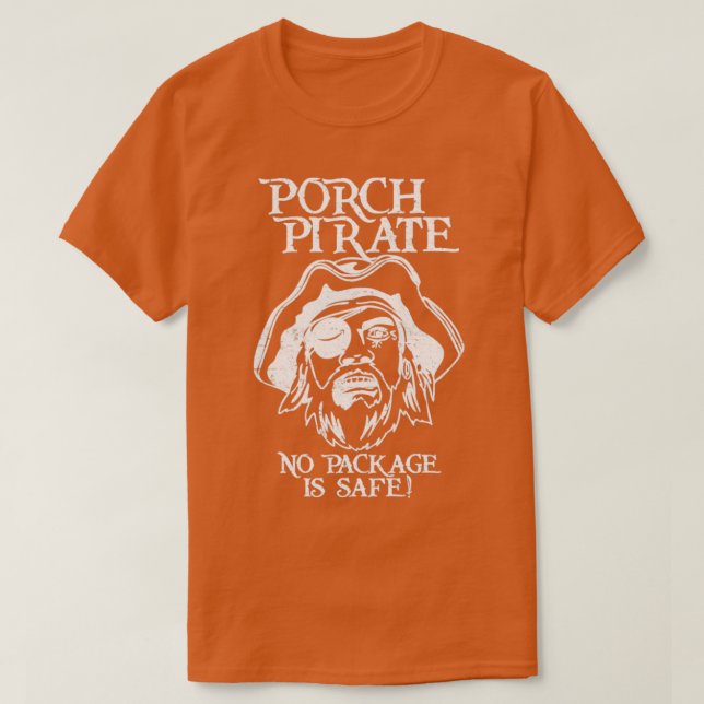 Porch Pirate inverted RxTp T-Shirt (Design vorne)