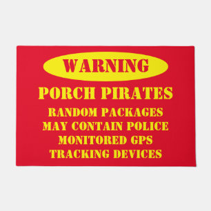 PORCH PIRATES FUßMATTE