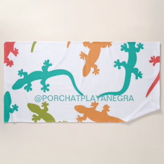 PorchAtPlayaNegra Gecko Strandtuch