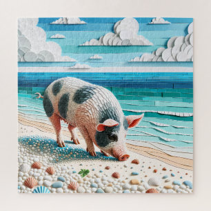 Porcine Shows und Kiesstrände