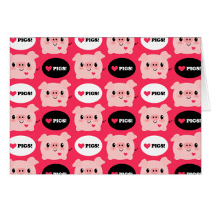 Porcs d'amour de Kawaii I