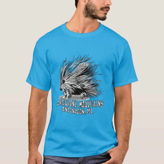 Porcupine Berge Porcupine Shirt für Jugendliche (Vorderseite)