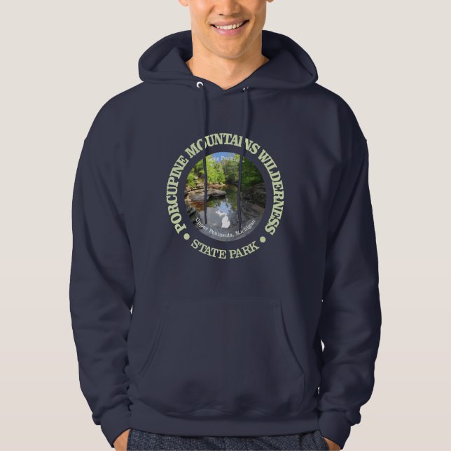 Porcupine Berge Wilderness SP Hoodie (Vorderseite)