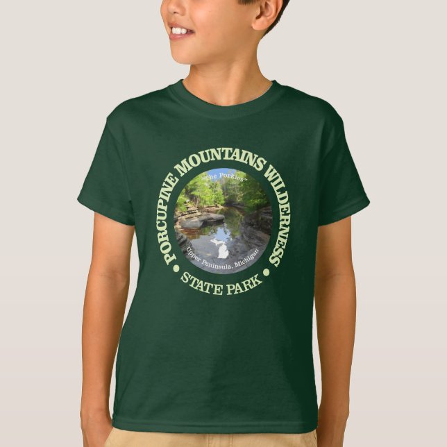 Porcupine Berge Wilderness SP T-Shirt (Vorderseite)