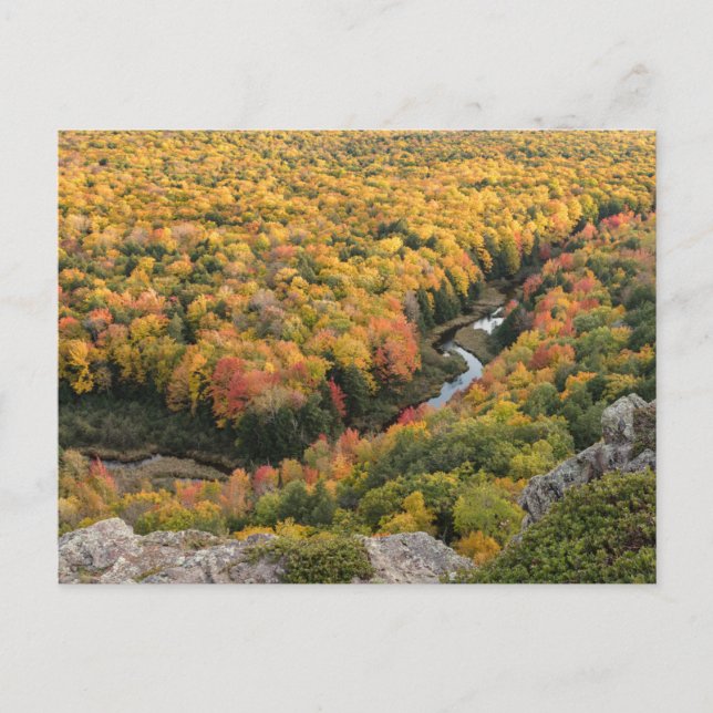 Porcupine Bergsee-Zauber im Staat Postkarte (Vorderseite)