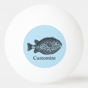 Porcupine Blowfish  Thunder_Cove  Tischtennisball