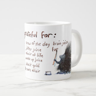 Porcupine Dankbarkeit Jumbo-Tasse