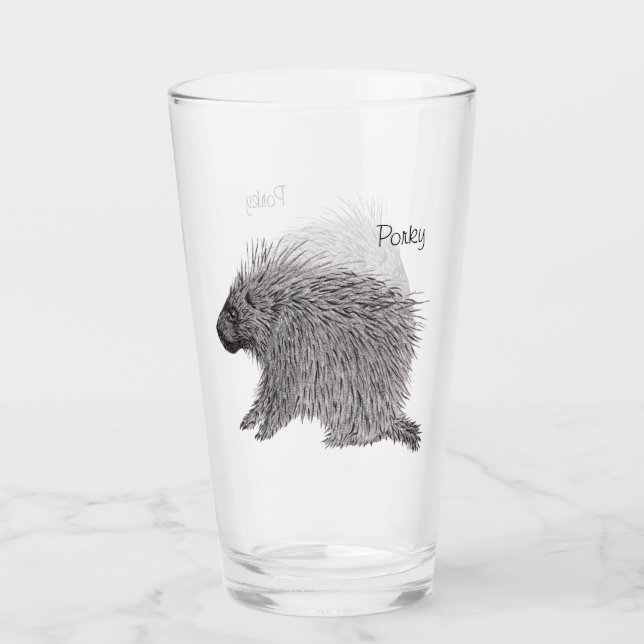 Porcupine Glas (Vorderseite)