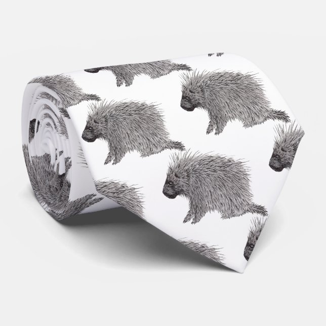 Porcupine Krawatte (Gerollt)