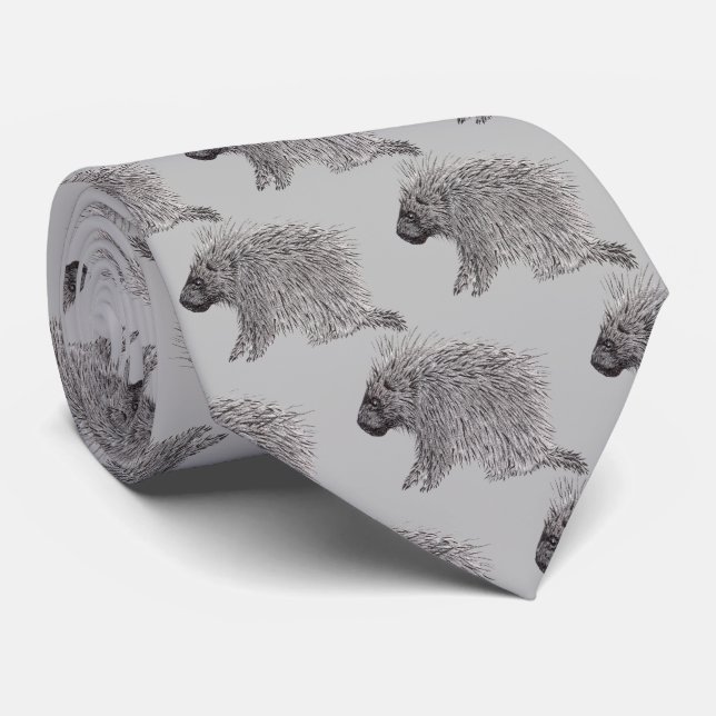 Porcupine Krawatte (Gerollt)