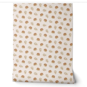 Porcupine Mushroom Light Brown Tapete