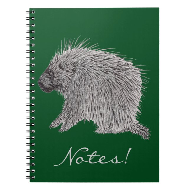 Porcupine Notizblock (Vorderseite)