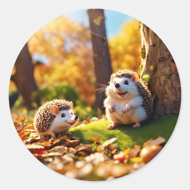 Porcupine Pals Sticker Set (Vorderseite)
