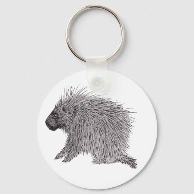 Porcupine Schlüsselanhänger (Vorderseite)