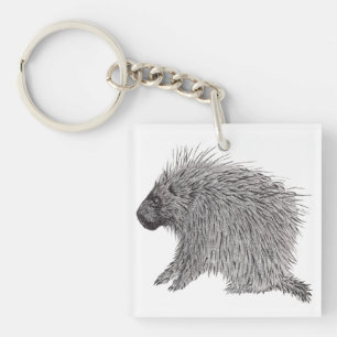 Porcupine Schlüsselanhänger
