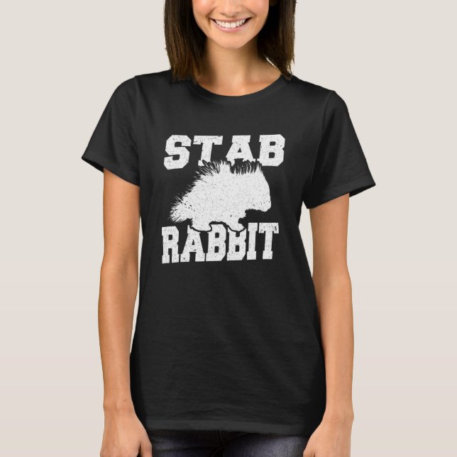 Porcupine Stab Rabbit T-Shirt (Vorderseite)