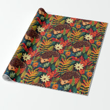 Porcupine Wrapping Paper