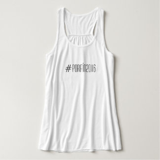 #PorFín2016 Flowy Rasiermesser-Rückseiten-Behälter Tank Top