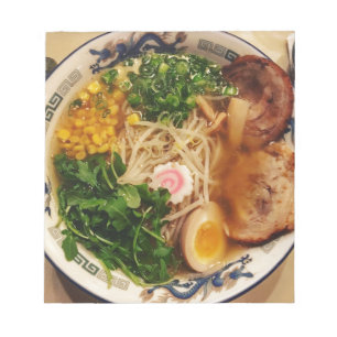 Pork Ramen Noodles Notizblock