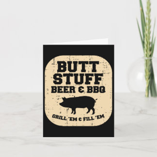 Pork Stuff Grillen Grill Em Byrbecue Pig Fleisch G Karte