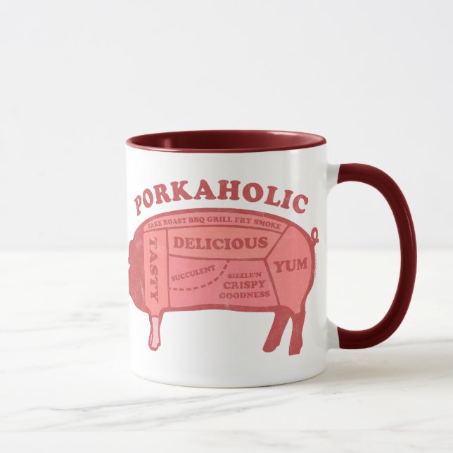 Porkaholic Tasse (Rechts)
