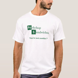 Porkchop Sandwich-Parodie-Logo T-Shirt