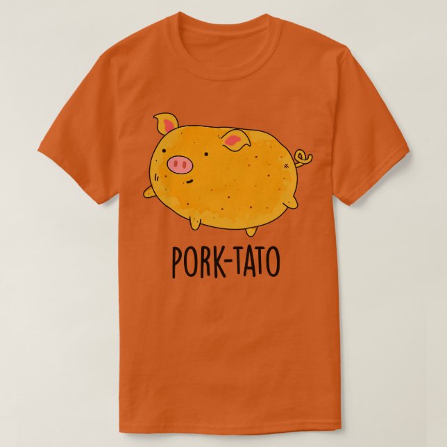 Porktato Funny Potato Pub T-Shirt (Design vorne)
